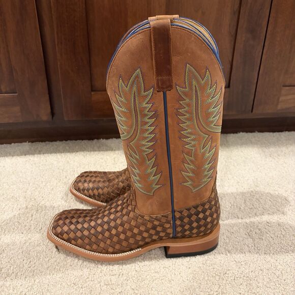 Try On Demo Horse Power Men’s Unbeweavable Western Boots Leather HP1758 Size 9.5